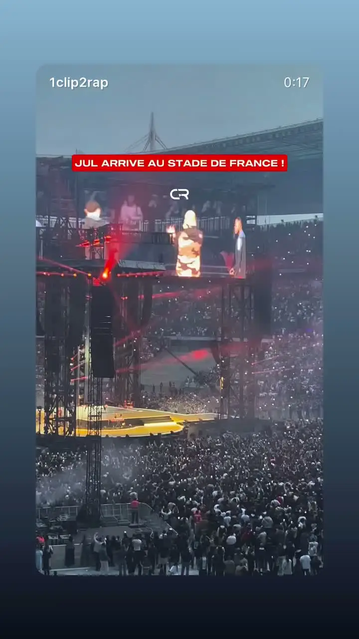 Vue de la place d'un client pendant un concert